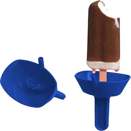 Droppfria Popsicle-hållare Kladdfria Frysta Godis-hållare Med Sugrör För Barn
