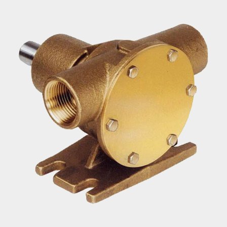 Kølevandspumpe Jabsco 52040-2001, remdreven, G 3/4" (BSP)