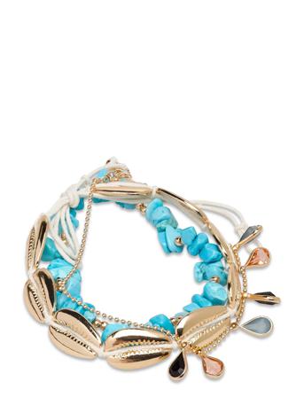 Pcvusta 3-Pack Bracelets Sww Patterned Pieces