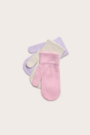 Kappahl | 3-pk. votter | Rosa