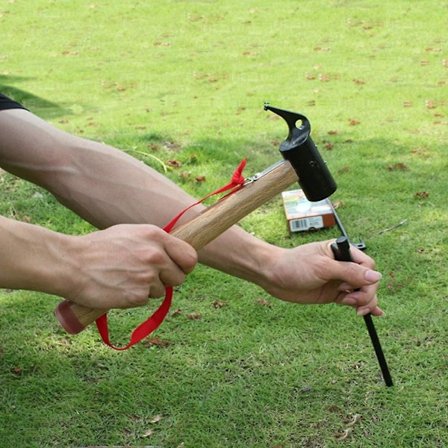 Campinghammer teltklubbe teltklubbe campinghammer multifunksjonell hammer med snor for telt