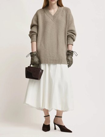 ATP Atelier Montalcino Walnut Embossed Pony/Vacchetta - Brown - ONE SIZE