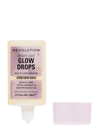 Revolution Beauty London Revolution Bright Light Glow Drops Golden Star Dew - Nude - 23 ML
