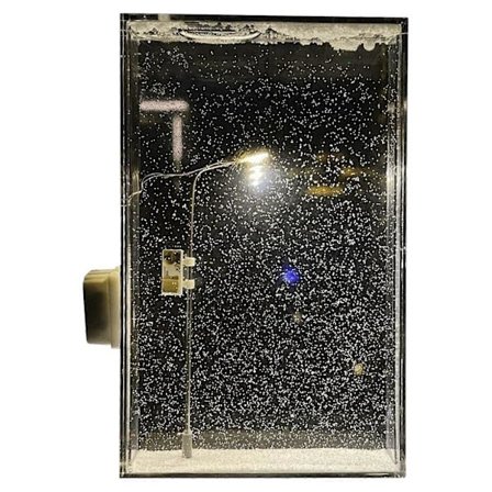 Christmas Gifts Snowy Night Floating Night Light Snow Landscape Small Street Lamp Handmade DIY Material Package Gift For Girlfriend And Friend