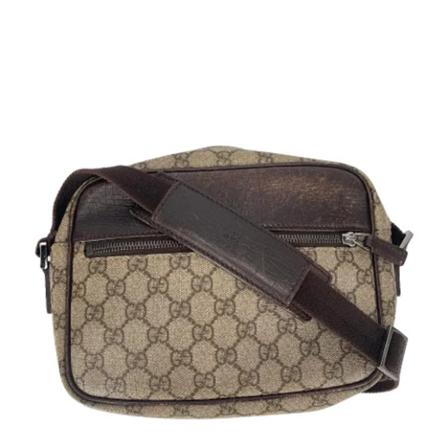 Gucci Vintage, Pre-owned Coated canvas gucci-bags Bruin, Dames, Maat:ONE Size