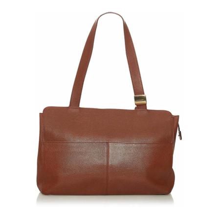 Burberry, Tote Bags Bruin, Dames, Maat:ONE Size,leer