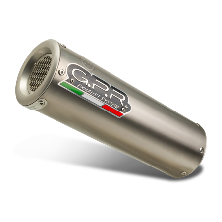 G.P.R. M3 Black Titanium Mellanrör - Suzuki DL 650 V-Strom 2021-2022