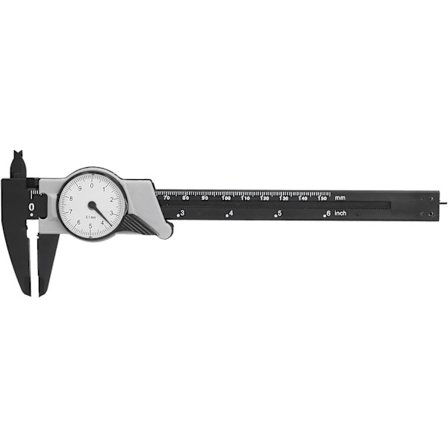 Skive Vernier Caliper, Skive Vernier Caliper ABS 0‐150mm Bærbar Metrisk