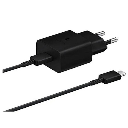 SAMSUNG SUPER RASK USB-C PD 3A, 25W vegglader - svart