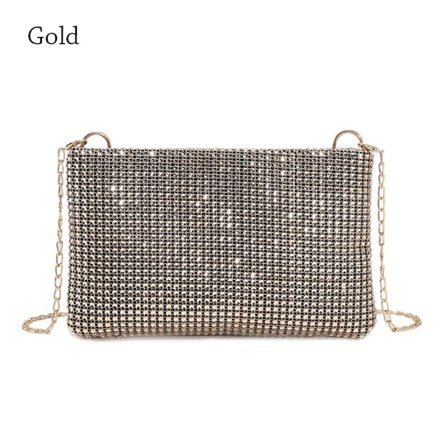 Kvinnor Bröllopsfest Clutch Axelväskor Handväskor