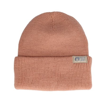 Picture - Roze cuff Beanie - Mayoa Beanie C Rose Creme Cuff @ Hatstore