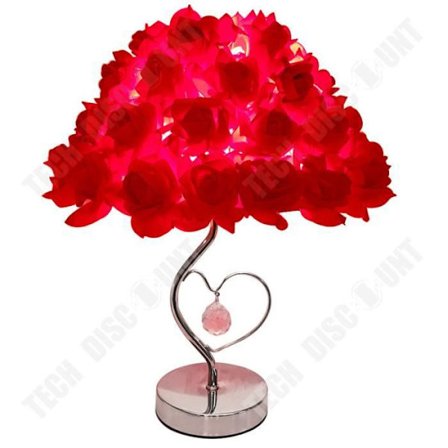 Bordslampa - TD - Digadi - Röd kristall - LED - Contemporary design