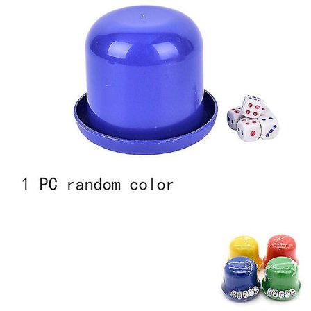 Bar Party Tärningskopp Dricka Brädspel Gambling Tärningslåda 10mm D6*5 Bordsspel Shytmv