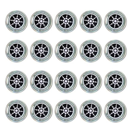 20 stk. EMF Beskyttelsesklistremerke Anti-stråling Mobiltelefonklistremerke For Telefon Laptop Og All Elektronikk