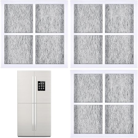 3 st LG-LT120F kylskåpsfilter, frisk luft, Pure Fresh-filter, ersättningskylskåpsfilter, luftfilter