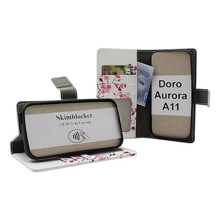 Skimblocker Doro Aurora A11 Plånboksfodral Design