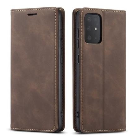 CASEME Lompakkokotelo Galaxy S20 Plus - Ruskea Brown