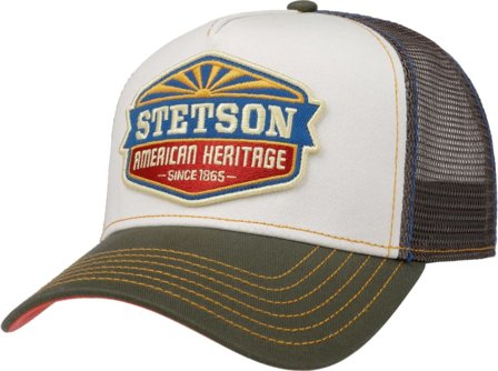 Stetson Trucker Cap Men caps Green OneSize