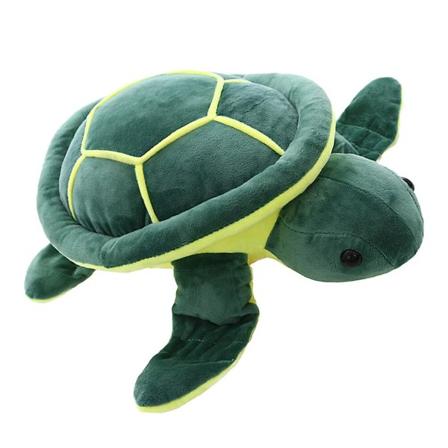 Wooper Plushie Cartoon Pehmolelu Täytetty Eläin Cartoon Kilpikonna Täytetty Kilpikonna Vihreä 25cm Green 25cm