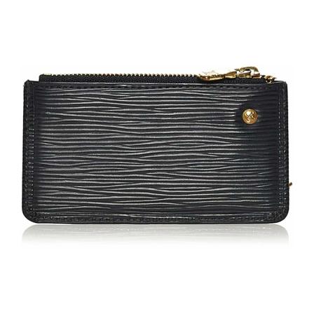 Louis Vuitton Vintage, Pre-owned Wallet Zwart, Dames, Maat:ONE Size,leather