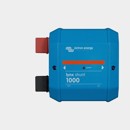 Terminal block with main fuse & monitoring Victron Lynx Shunt VE.Can