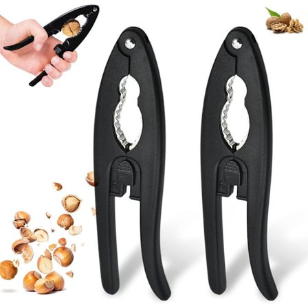 2-delt Nøddeknækkersæt - Nøddeknækker-skrælningsværktøj - Køkkenredskaber - Multifunktionelle Nøddeknækkere