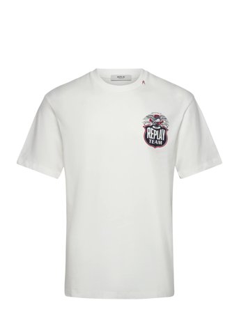 T-Shirt Relaxed White Replay