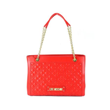 Love Moschino Shoulder Tas , Rood , Dames , Maat: ONE Size