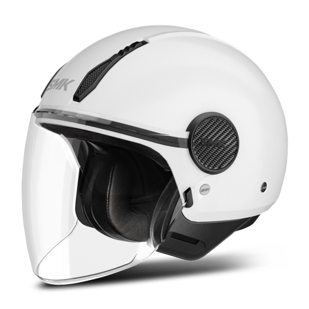 SMK Laminar Open Face Helmet White XL