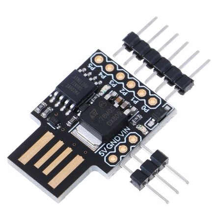 1. ATTINY85 Digispark Kickstarter Arduino generel mikro-USB