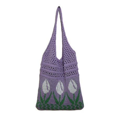 Axelväskor Virkad väska 2 2