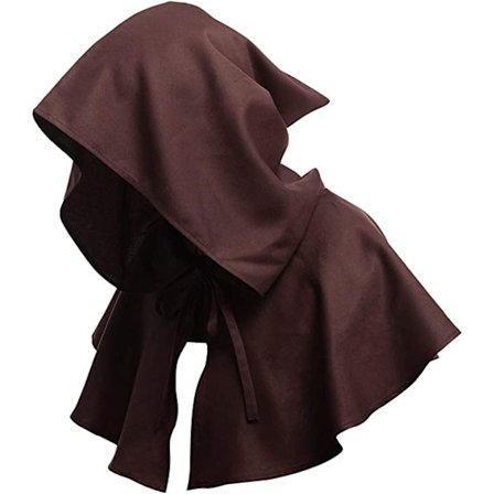 Halloween dekoration, Halloween Grym Kåpa Mantel Cosplay Kostymer Huva Poncho