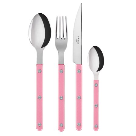 Sabre paris Sabre Bistrot Pearly aterinsetti 4 osaa, pehmeä vaaleanpunainen