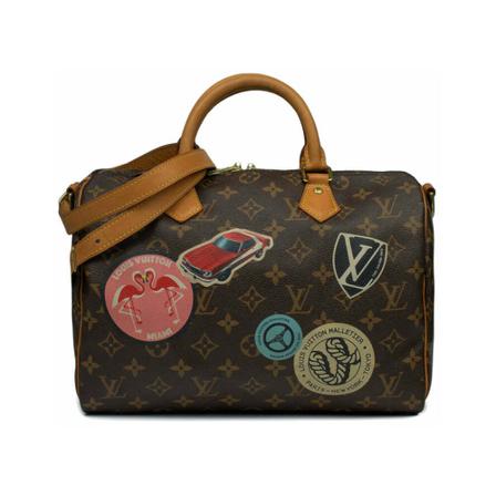 Louis Vuitton Vintage, Pre-owned Handbag Bruin, Dames, Maat:ONE Size