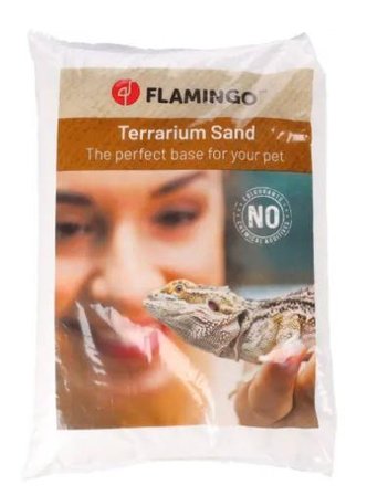 Terrarium Sand Glacier Hvit - 4kg
