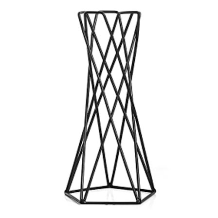 Nordisk Luftplanteholder Metall Blomsterpotte Stativ Geometrisk Jern Tillandsia Holder