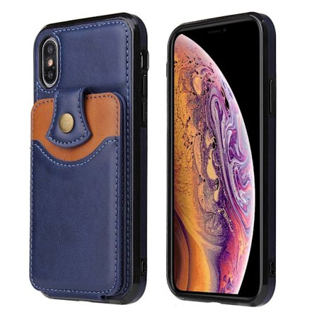 iPhone XR - Skyddsskal med Korthållare