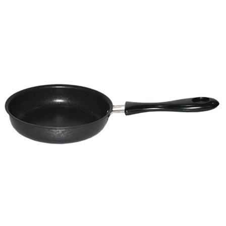 Mini stekepanne for egg med en diameter på 12 cm, ideell for å lage perfekt størrelse eggeretter