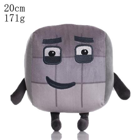 Numberblocks Plys Dukke Nummer Blok Plys Legetøj Animation Legetøj Fødselsdagsgave nummer 9
