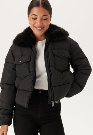 ONLY-Onlmaggi Fur Puffer Life-S