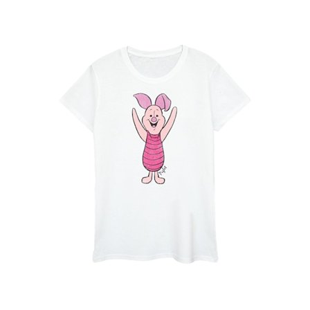 Winnie the Pooh Dam/Damer Piglet Bomull Boyfriend T-shirt X
