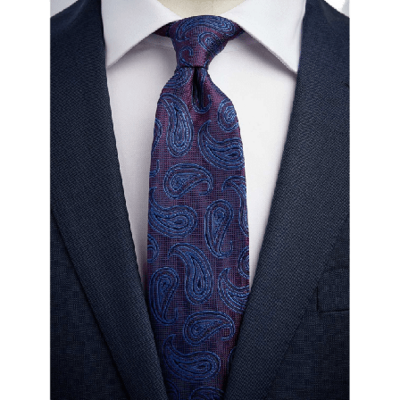 John Henric Tie Paisley Kostymtillbehör Herr Flerfärgad 7,5