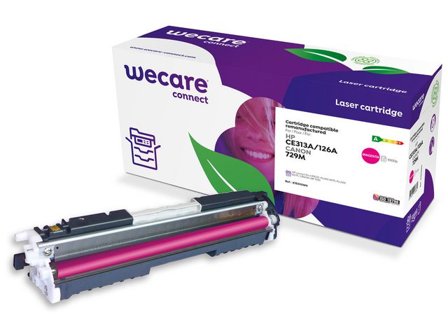 Wecare Toner HP CE313A/729M 1K magenta - Lyreco - Toner och bläck - Tonerkassetter - Toner WeCare