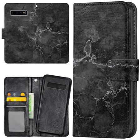 Samsung Galaxy S10e - Plånboksfodral/Skal Marmor