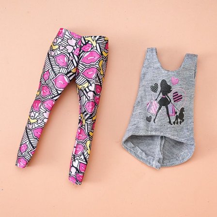 Dukkedress fritidsklær 8 8