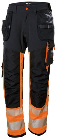 Helly Hansen Workwear ICU 77471-269 Arbetsbyxa varsel, klass 1, orange C54, Arbetskläder
