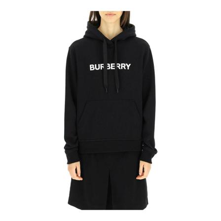Burberry, Hoodies Czarny, Kobieta, Rozmiar: L