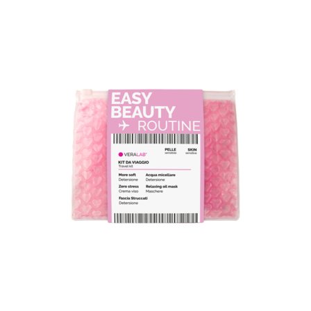 Veralab Kit Viso Easy Beauty Routine Pelle Sensibile - Cofanetto Lenitivo