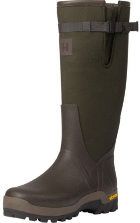 Härkila M's Forester Textile Rubber Boots Willow Green/Deep Brown