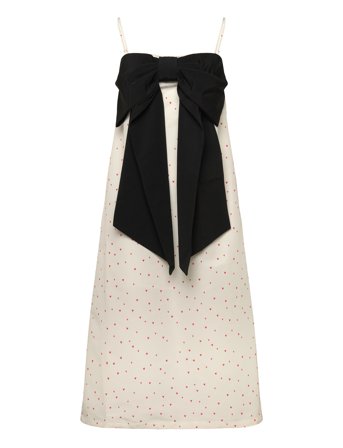 Stella Nova | Heart Printed Bow Dress | 34